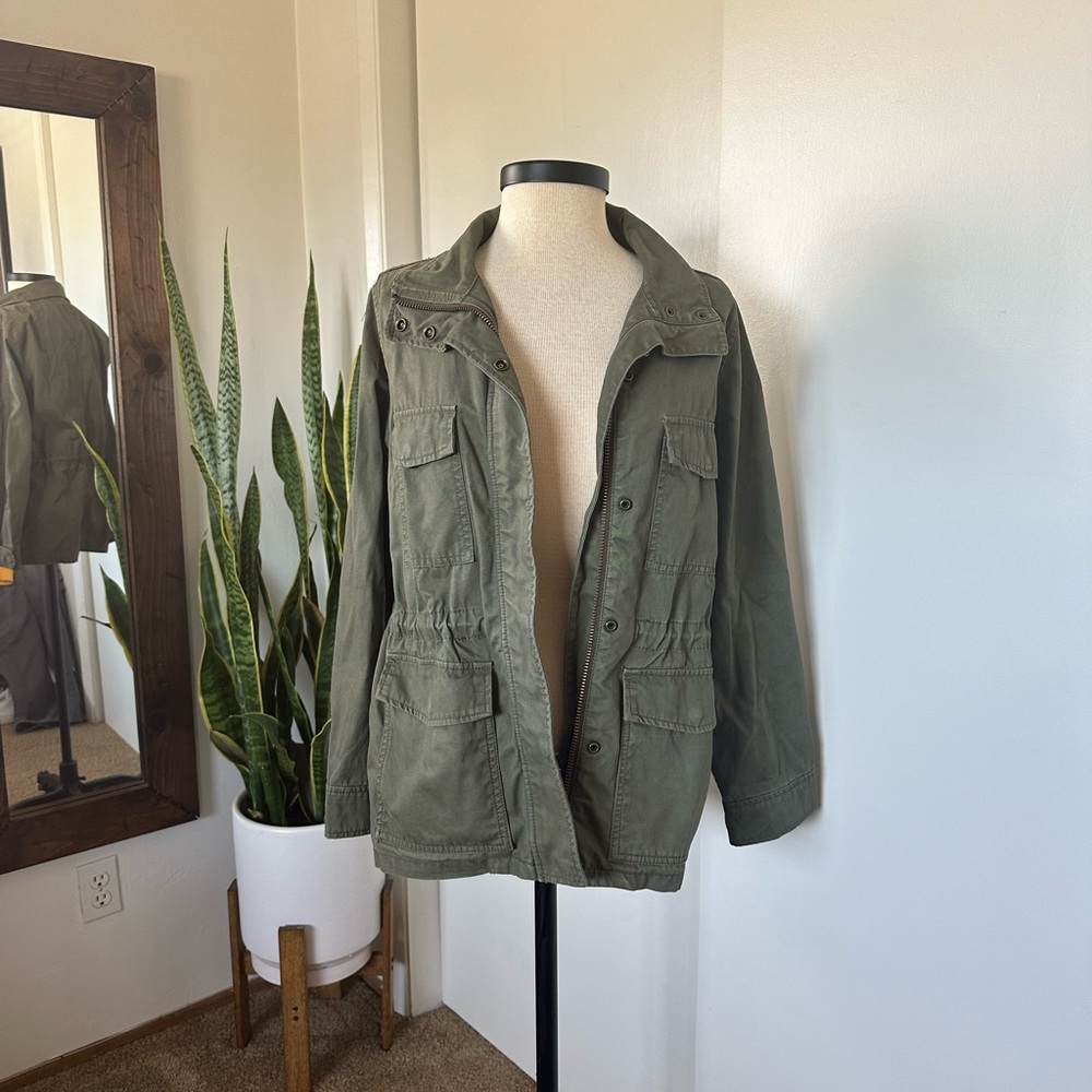 Madewell olive khaki Surplus Field Jacket small